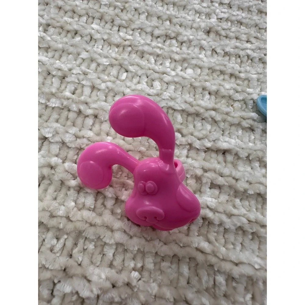 Bakery Crafts Cupcake Rings Lot‎ 16 Curious George Blues Clues Joe Magenta Party